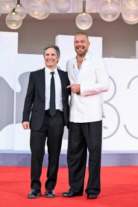 September 6, 2026, Venice, Rome, Italy: Gael Garcia Bernal and Ricky Martin on the red carpet for the film Echo Chamber at the 83rd Venice International Film Festival, Venice, September 6, 2026 Venice Italy  - ZUMAa289 20260906_zia_a289_356 Copyright: xMariaxLauraxAntonellix xAgfx