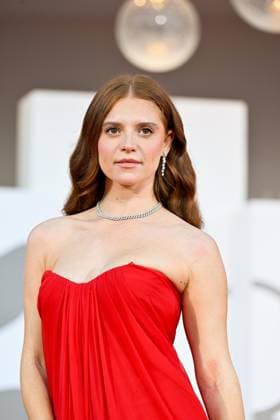 September 6, 2026, Venice, Rome, Italy: Ludovica Bizzaglia on the red carpet for the film Echo Chamber at the 83rd Venice International Film Festival, Venice, September 6, 2026 Venice Italy  - ZUMAa289 20260906_zia_a289_402 Copyright: xMariaxLauraxAntonellix xAgfx