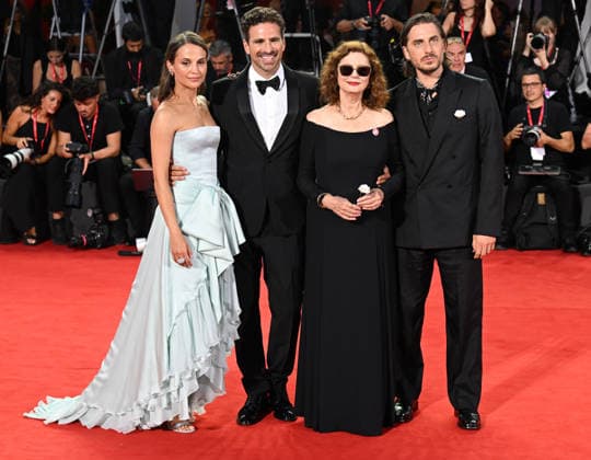 Celebrities walk the red carpet for the premiere of Echo Chamber at the 83rd Venice Film Festival Featuring: Susan Sarandon, Luca Marinelli, Jorge Salinas and Alicia Vikander Where: Venice, Italy When: 06 Sep 2026 Credit: Cover Images EDITORIAL USE ONLY. NOT FOR USE BY NEWSPAPERS BASED IN THE UK. Copyright: xx coverimg55988297
