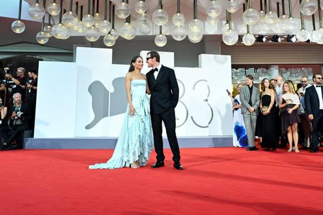 September 6, 2026, Venice, Rome, Italy: Alicia Vikander and Michael Fassbender on the red carpet for the film Echo Chamber at the 83rd Venice International Film Festival, Venice, September 6, 2026. Venice Italy  - ZUMAa289 20260906_zia_a289_418 Copyright: xMariaxLauraxAntonellix xAgfx