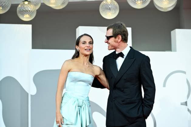 September 6, 2026, Venice, Rome, Italy: Alicia Vikander and Michael Fassbender on the red carpet for the film Echo Chamber at the 83rd Venice International Film Festival, Venice, September 6, 2026. Venice Italy  - ZUMAa289 20260906_zia_a289_419 Copyright: xMariaxLauraxAntonellix xAgfx