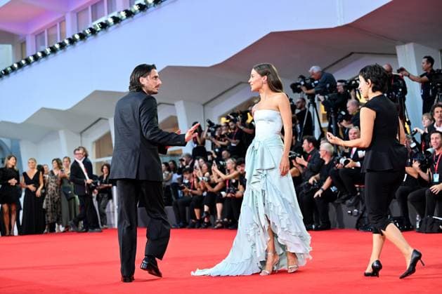 September 6, 2026, Venice, Rome, Italy: Luca Marinelli and Alicia Vikander on the red carpet for the film Echo Chamber at the 83rd Venice International Film Festival, Venice, September 6, 2026 Venice Italy  - ZUMAa289 20260906_zia_a289_433 Copyright: xMariaxLauraxAntonellix xAgfx