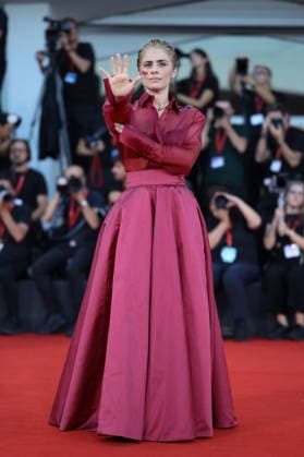 Venice 2026 Hombre Al Agua Screening NB Greta Scarano attending the Hombre Al Agua Red carpet as part of the 83th Venice International Film Festival at the Lido in Venice, Italy on September 06, 2026. Photo by Nasser Berzane ABACAPRESS.COM Venice Italy  Copyright: xBerzanexNasser ABACAx