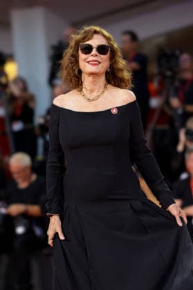 Venice 2026 Hombre Al Agua Screening NB Susan Sarandon attending the Hombre Al Agua Red carpet as part of the 83th Venice International Film Festival at the Lido in Venice, Italy on September 06, 2026. Photo by Nasser Berzane ABACAPRESS.COM Venice Italy  Copyright: xBerzanexNasser ABACAx