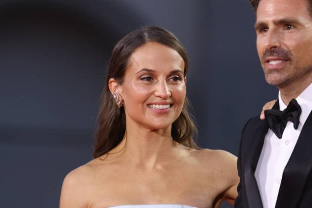 Venice 2026 Hombre Al Agua Screening NB Alicia Vikander attending the Hombre Al Agua Red carpet as part of the 83th Venice International Film Festival at the Lido in Venice, Italy on September 06, 2026. Photo by Nasser Berzane ABACAPRESS.COM Venice Italy  Copyright: xBerzanexNasser ABACAx