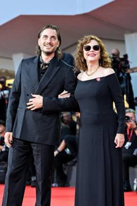 September 6, 2026, Venice, Rome, Italy: Luca Marinelli and Susan Sarandon on the red carpet for the film Echo Chamber at the 83rd Venice International Film Festival, Venice, September 6, 2026 Venice Italy  - ZUMAa289 20260906_zia_a289_451 Copyright: xMariaxLauraxAntonellix xAgfx