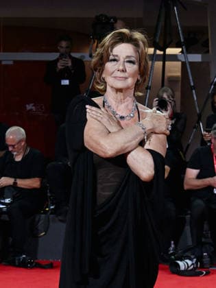 IPA88206078 - Venice, 83rd Venice International Film Festival 2026 - Night 5 - Filming Italy red carpet - Pictured: Monica Guerritore  Copyright: xManuelexMangiarottix xPoolxPhotoxEventsx08x 88206078