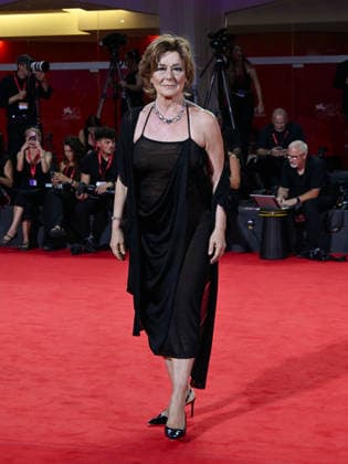 IPA88206071 - Venice, 83rd Venice International Film Festival 2026 - Night 5 - Filming Italy red carpet - Pictured: Monica Guerritore  Copyright: xManuelexMangiarottix xPoolxPhotoxEventsx08x 88206071