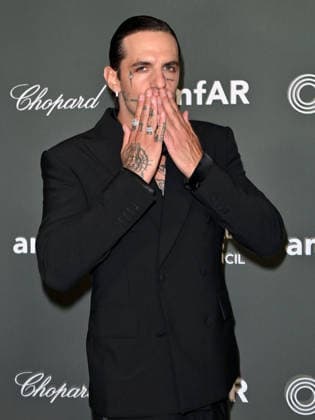 IPA88207159 - Venice, 83rd Venice International Film Festival 2026 - Night 5 - AMFAR red carpet. Pictured: Achille Lauro  Copyright: xSimonexComix xPoolxPhotoxEventsx08x 88207159