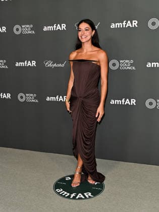 IPA88211110 - Venice, 83rd Venice International Film Festival 2026 - Night 5 - AMFAR Red Carpet. Pictured: DesirÃ e Popper  Copyright: xSimonexComix xPoolxPhotoxEventsx08x 88211110