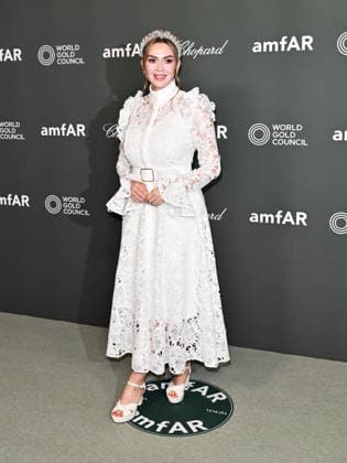 IPA88211163 - Venice, 83rd Venice International Film Festival 2026 - Night 5 - AMFAR red carpet. Pictured: Carly Steel  Copyright: xSimonexComix xPoolxPhotoxEventsx08x 88211163