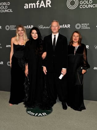 IPA88211233 - Venice, 83rd Venice International Film Festival 2026 - Night 5 - AMFAR Red Carpet. Pictured: Marina Abramovich  Copyright: xSimonexComix xPoolxPhotoxEventsx08x 88211233