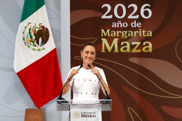 September 6, 2026, Saltillo, Coahuila, Mexico: Mexican President Claudia Sheinbaum gives a speech during the presentation of the report on her government s second year at the Parque Las Maravillas Auditorium in Saltillo, Mexico. Saltillo Mexico - ZUMAo125 20260906_zip_o125_005 Copyright: xAntonioxOjedax