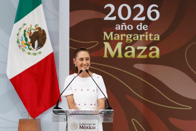 September 6, 2026, Saltillo, Coahuila, Mexico: Mexican President Claudia Sheinbaum gives a speech during the presentation of the report on her government s second year at the Parque Las Maravillas Auditorium in Saltillo, Mexico. Saltillo Mexico - ZUMAo125 20260906_zip_o125_006 Copyright: xAntonioxOjedax