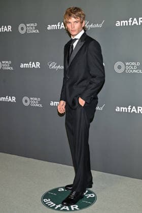 amfAR Gala Venezia 2026 Jordan Barrett attending the amfAR Gala Venezia 2026 ahead of Venice Film Festival in Venice, Italiy on September 6, 2026. Photo by Julien Reynaud APS-Medias ABACAPRESS.COM Venice Italy  Copyright: xReynaudxJulien APS-Medias ABACAx
