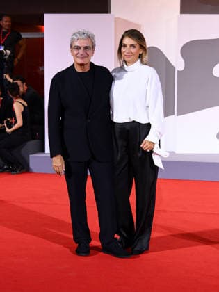 IPA88214809 - Venice, 83rd Venice International Film Festival 2026 - Night 5 - Red carpet filming in Italy. Pictured: Mario Martone, Ippolita Di Maio  Copyright: xAlbertoxTerenghi PoolxPhotoxEvenx xPoolxPhotoxEventsx08x 88214809