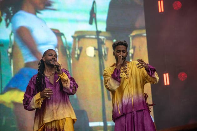 RIO DE JANEIRO, RJ - 06.09.2026: ROCK IN RIO 2026 - Calema will perform on the Sunset Stage on the third day of Rock in Rio 2026, Sunday, September 6th, amidst heavy rain, at the event taking place in Cidade do Rock, Barra, Rio de Janeiro, RJ. x3011289x  CristianexMota