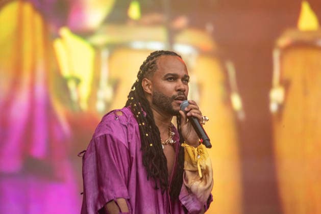 RIO DE JANEIRO, RJ - 06.09.2026: ROCK IN RIO 2026 - Calema will perform on the Sunset Stage on the third day of Rock in Rio 2026, Sunday, September 6th, amidst heavy rain, at the event taking place in Cidade do Rock, Barra, Rio de Janeiro, RJ. x3011291x  CristianexMota