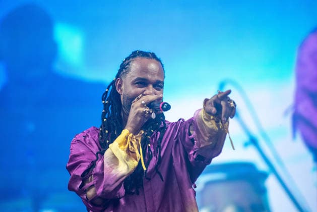 RIO DE JANEIRO, RJ - 06.09.2026: ROCK IN RIO 2026 - Calema will perform on the Sunset Stage on the third day of Rock in Rio 2026, Sunday, September 6th, amidst heavy rain, at the event taking place in Cidade do Rock, Barra, Rio de Janeiro, RJ. x3011309x  CristianexMota