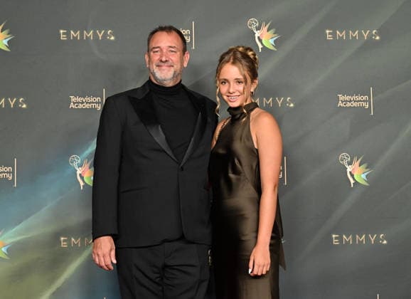 78th Emmy Awards Night 2 Trey Parker and Betty Parker in the press room at the 78th Emmy Awards Nigh1, held at the Peacock Theatre in Los Angeles, Ca. on September 6, 2026. Los Angeles Peacock Theatre California USA Copyright: xStarbuck xAFF-USA.COMx
