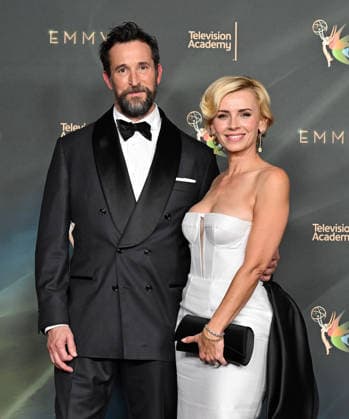 78th Emmy Awards Night 2 Noah Wyle and Sara Wells in the press room at the 78th Emmy Awards Nigh1, held at the Peacock Theatre in Los Angeles, Ca. on September 6, 2026. Los Angeles Peacock Theatre California USA Copyright: xStarbuck xAFF-USA.COMx