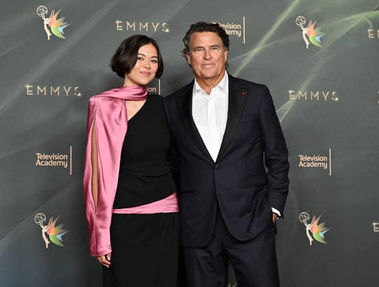 78th Emmy Awards Night 2 Lukita Maxwell and Ted McGinley in the press room at the 78th Emmy Awards Nigh1, held at the Peacock Theatre in Los Angeles, Ca. on September 6, 2026. Los Angeles Peacock Theatre California USA Copyright: xStarbuck xAFF-USA.COMx