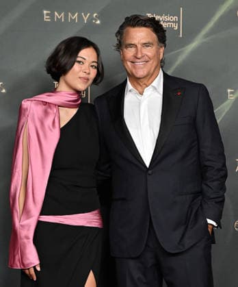 78th Emmy Awards Night 2 Lukita Maxwell and Ted McGinley in the press room at the 78th Emmy Awards Nigh1, held at the Peacock Theatre in Los Angeles, Ca. on September 6, 2026. Los Angeles Peacock Theatre California USA Copyright: xStarbuck xAFF-USA.COMx