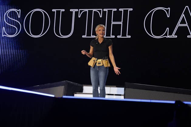 Lindsay Jones, Miss South Carolina, participates in the talent segment of Miss America 2027 at the West Palm Beach Convention Center in West Palm Beach, Florida on Sunday, September 6, 2026.  MIA20260906120 GaryxIxRothstein
