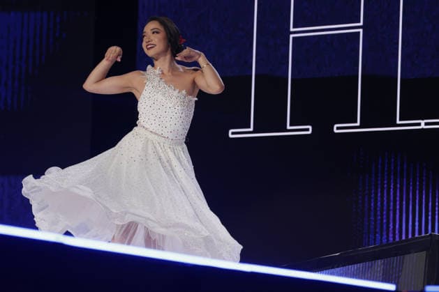 Carly Yoshida, Miss Hawaii, participates in the talent segment of Miss America 2027 at the West Palm Beach Convention Center in West Palm Beach, Florida on Sunday, September 6, 2026.  MIA20260906124 GaryxIxRothstein