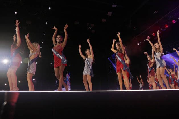 Contestants participate in Miss America 2027 at the West Palm Beach Convention Center in West Palm Beach, Florida on Sunday, September 6, 2026.  MIA20260906114 GaryxIxRothstein