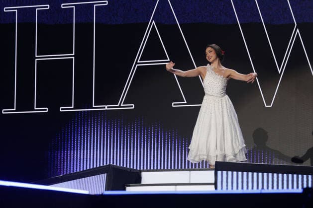 Carly Yoshida, Miss Hawaii, participates in the talent segment of Miss America 2027 at the West Palm Beach Convention Center in West Palm Beach, Florida on Sunday, September 6, 2026.  MIA20260906125 GaryxIxRothstein