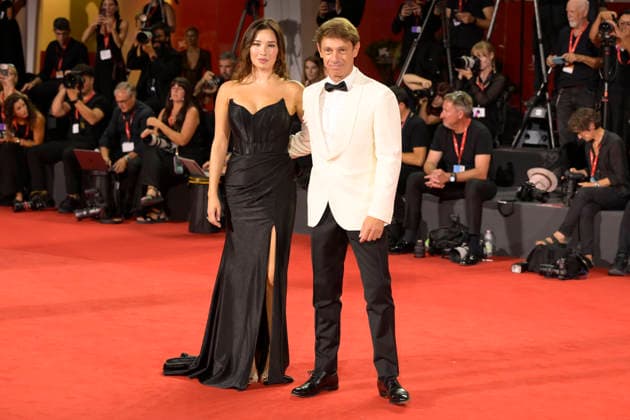 September 6, 2026, Venice Lido, Italy: Claudia Tosoni (l) and Giorgio Pasotti (r) attend the red carpet of Filming Italy Venice Award during the 83rd Venice film Festival at Palazzo del cinema. Venice Lido Italy - ZUMAs197 20260906_aaa_s197_378 Copyright: xMarioxCartellix