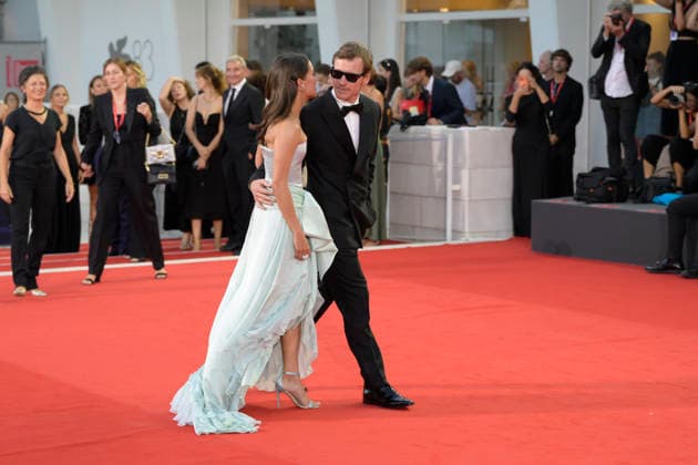 September 6, 2026, Venice Lido, Italy: Michael Fassbender (l) and Alicia Vikander (r) attend the red carpet of movie The echo chamber during the 83rd Venice Film Festival at Palazzo del cinema. Venice Lido Italy - ZUMAs197 20260906_aaa_s197_421 Copyright: xMarioxCartellix