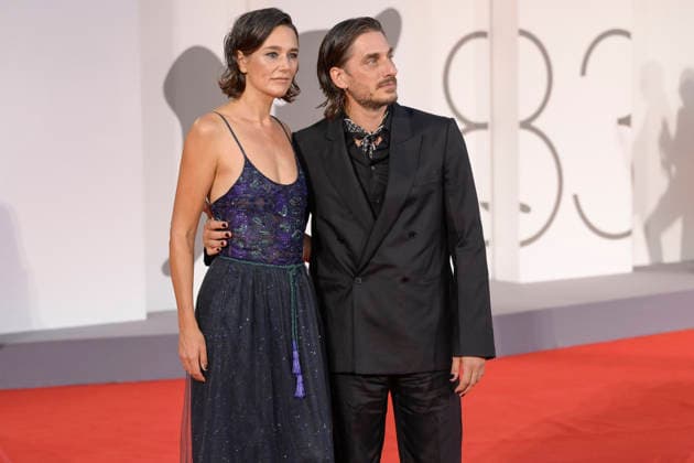 September 6, 2026, Venice Lido, Italy: Alissa Jung (l) and Luca Marinelli (r) attend the red carpet of movie The echo chamber during the 83rd Venice Film Festival at Palazzo del cinema. Venice Lido Italy - ZUMAs197 20260906_aaa_s197_439 Copyright: xMarioxCartellix
