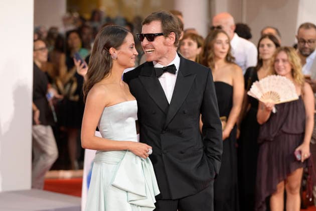 September 6, 2026, Venice Lido, Italy: Michael Fassbender (l) and Alicia Vikander (r) attend the red carpet of movie The echo chamber during the 83rd Venice Film Festival at Palazzo del cinema. Venice Lido Italy - ZUMAs197 20260906_aaa_s197_442 Copyright: xMarioxCartellix