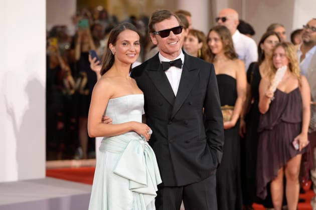 September 6, 2026, Venice Lido, Italy: Michael Fassbender (l) and Alicia Vikander (r) attend the red carpet of movie The echo chamber during the 83rd Venice Film Festival at Palazzo del cinema. Venice Lido Italy - ZUMAs197 20260906_aaa_s197_448 Copyright: xMarioxCartellix