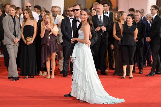 September 6, 2026, Venice Lido, Italy: Alicia Vikander attends the red carpet of movie The echo chamber during the 83rd Venice Film Festival at Palazzo del cinema. Venice Lido Italy - ZUMAs197 20260906_aaa_s197_449 Copyright: xMarioxCartellix