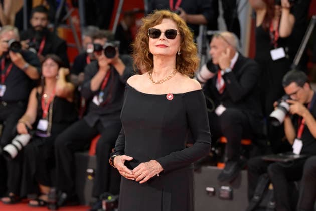 September 6, 2026, Venice Lido, Italy: Susan Sarandon attends the red carpet of movie The echo chamber during the 83rd Venice Film Festival at Palazzo del cinema. Venice Lido Italy - ZUMAs197 20260906_aaa_s197_450 Copyright: xMarioxCartellix
