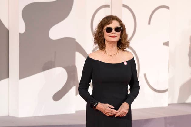 September 6, 2026, Venice Lido, Italy: Susan Sarandon attends the red carpet of movie The echo chamber during the 83rd Venice Film Festival at Palazzo del cinema. Venice Lido Italy - ZUMAs197 20260906_aaa_s197_463 Copyright: xMarioxCartellix