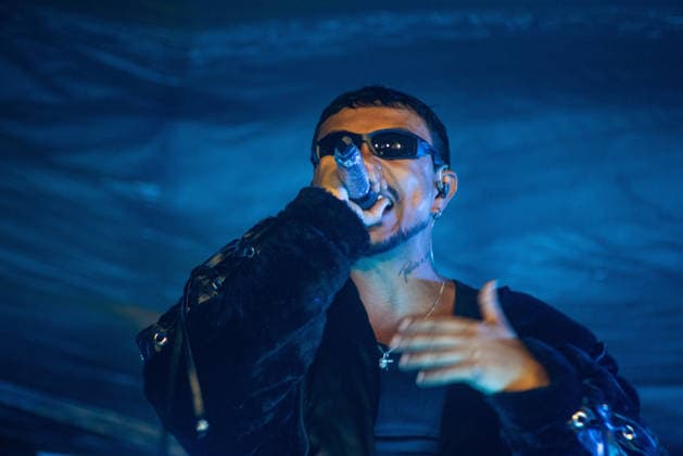 RIO DE JANEIRO, RJ - 06.09.2026: ROCK IN RIO 2026 - Singer Xama will perform on the third day of Rock in Rio 2026, Sunday, September 6th, in heavy rain. The event takes place at Cidade do Rock, in Barra, Rio de Janeiro, RJ. x3011720x  CristianexMota