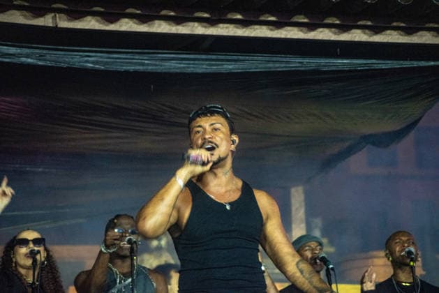 RIO DE JANEIRO, RJ - 06.09.2026: ROCK IN RIO 2026 - Singer Xama will perform on the third day of Rock in Rio 2026, Sunday, September 6th, in heavy rain. The event takes place at Cidade do Rock, in Barra, Rio de Janeiro, RJ. x3011762x  CristianexMota