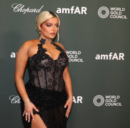 September 6, 2026, Venice, Veneto, Italy: BEBE REHXA on the amfAR Venezia red carpet at the 83rd Venice Film Festival at Sala Grande in Venice Lido. Venice Italy - ZUMAc179 20260906_zep_c179_060 Copyright: xMickaelxChavetx
