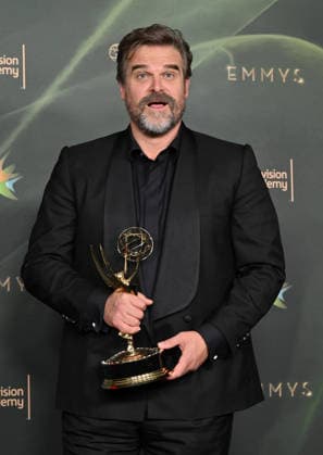 78th Emmy Awards Night 2 David Harbour in the press room at the 78th Emmy Awards Night 2, held at the Peacock Theatre in Los Angeles, Ca. on September 6, 2026. Los Angeles Peacock Theatre California USA Copyright: xStarbuck xAFF-USA.COMx