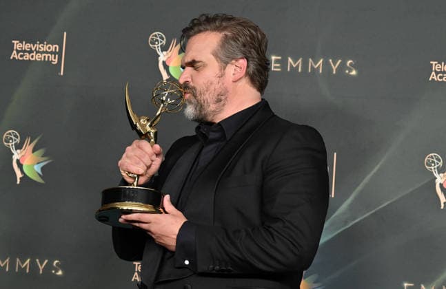 78th Emmy Awards Night 2 David Harbour in the press room at the 78th Emmy Awards Night 2, held at the Peacock Theatre in Los Angeles, Ca. on September 6, 2026. Los Angeles Peacock Theatre California USA Copyright: xStarbuck xAFF-USA.COMx