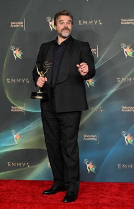 78th Emmy Awards Night 2 David Harbour in the press room at the 78th Emmy Awards Night 2, held at the Peacock Theatre in Los Angeles, Ca. on September 6, 2026. Los Angeles Peacock Theatre California USA Copyright: xStarbuck xAFF-USA.COMx