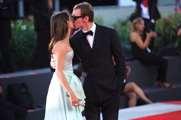 83rd Venice International Film Festival in Venice, Italy - 06 Sep 2026. Swedish actress Alicia Vikander and German irish actor Michael Fassbender attend the red carpet of the film The Echo Chamber at the 83rd Venice International Film Festival at the Sala Grande. The Filming Italy Venice Award delegation, with 80 international and national guests, will also walk this carpet afterward. Venice Italy Copyright: xMarcoxBaradax xSOPAxImagesx 20260906_RED CARPET THE ECHO CHAMBER AND HOMBRE AL AGUA-847