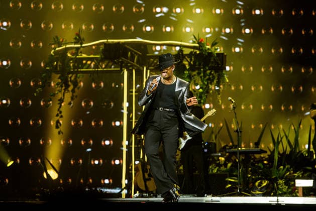 RIO DE JANEIRO, RJ - 06.09.2026: ROCK IN RIO 2026 - Artist Ne-YO performed on the Sunset stage at Rock in Rio 2026 singing his greatest hits this Sunday (06). x3011912x  CarlosxSanttos