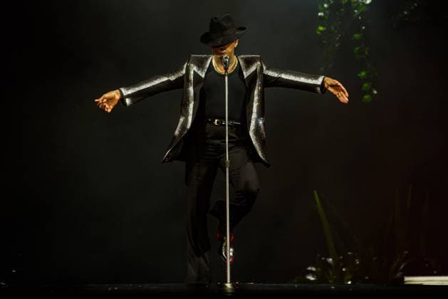 RIO DE JANEIRO, RJ - 06.09.2026: ROCK IN RIO 2026 - Artist Ne-YO performed on the Sunset stage at Rock in Rio 2026 singing his greatest hits this Sunday (06). x3011931x  CarlosxSanttos
