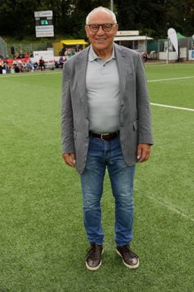 KICKEN MIT HERZ 2026 Felix Magath, Kicken mit Herz —the charity soccer match to benefit the pediatric ward at the UKE—at Hoheluft Stadium, Hamburg, September 6, 2026 Copyright: xEventpressxMPx