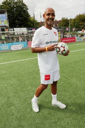 KICKEN MIT HERZ 2026 Patrick Abozen, Kicken mit Herz, the charity soccer match to benefit the pediatric ward at the UKE, at Hoheluft Stadium, Hamburg, September 6, 2026 Copyright: xEventpressxMPx